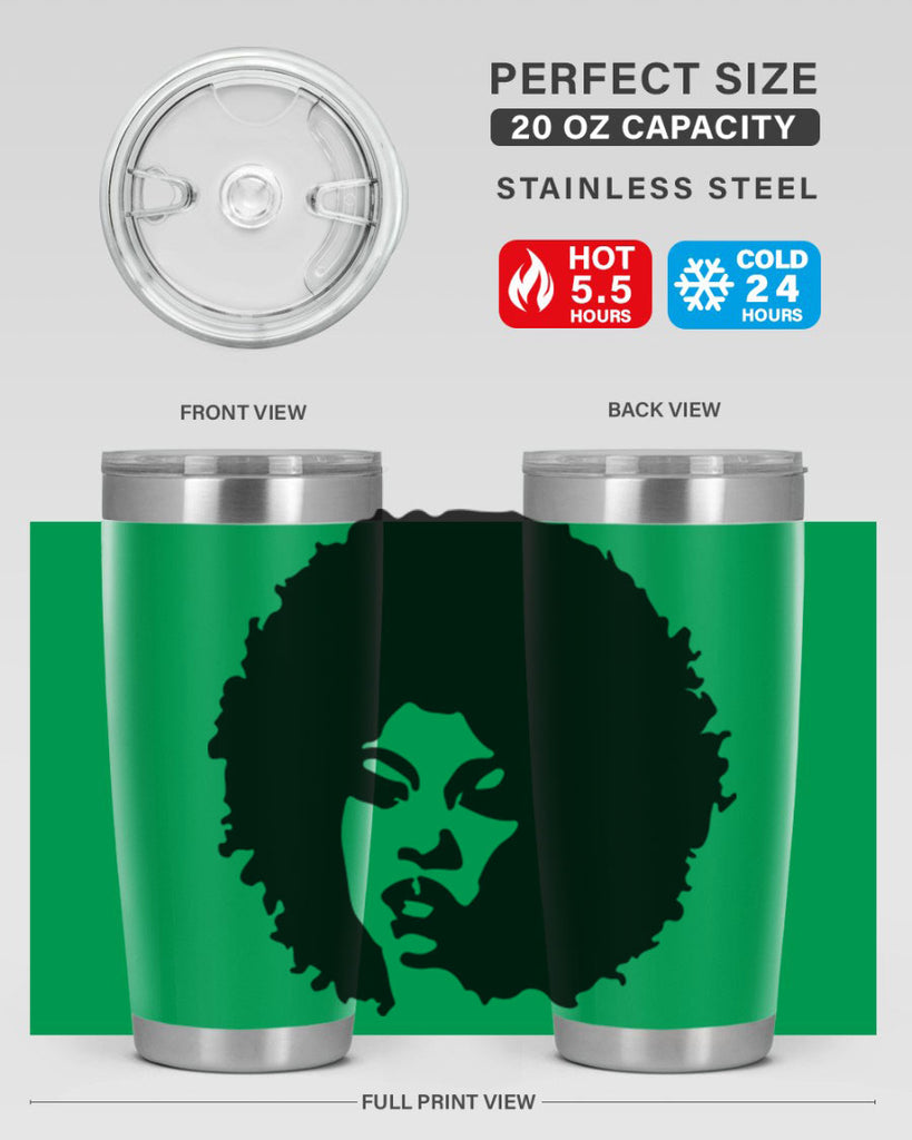 black women - queen 3#- women-girls- Tumbler