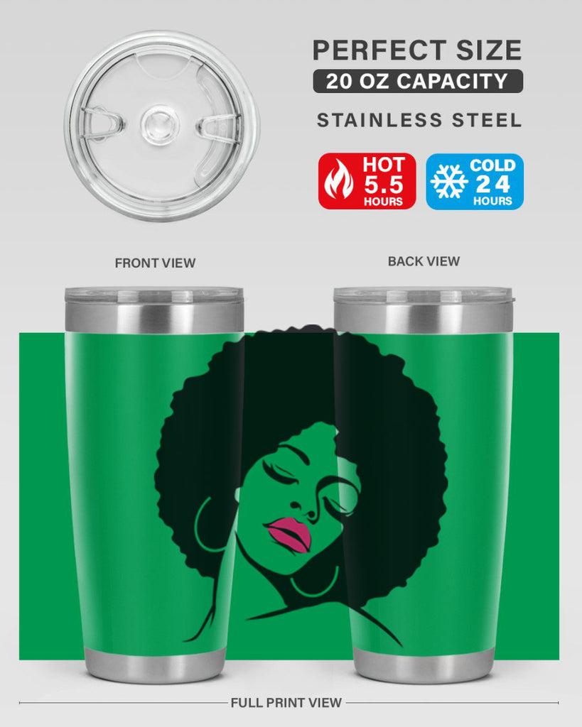 black women - queen 68#- women-girls- Tumbler