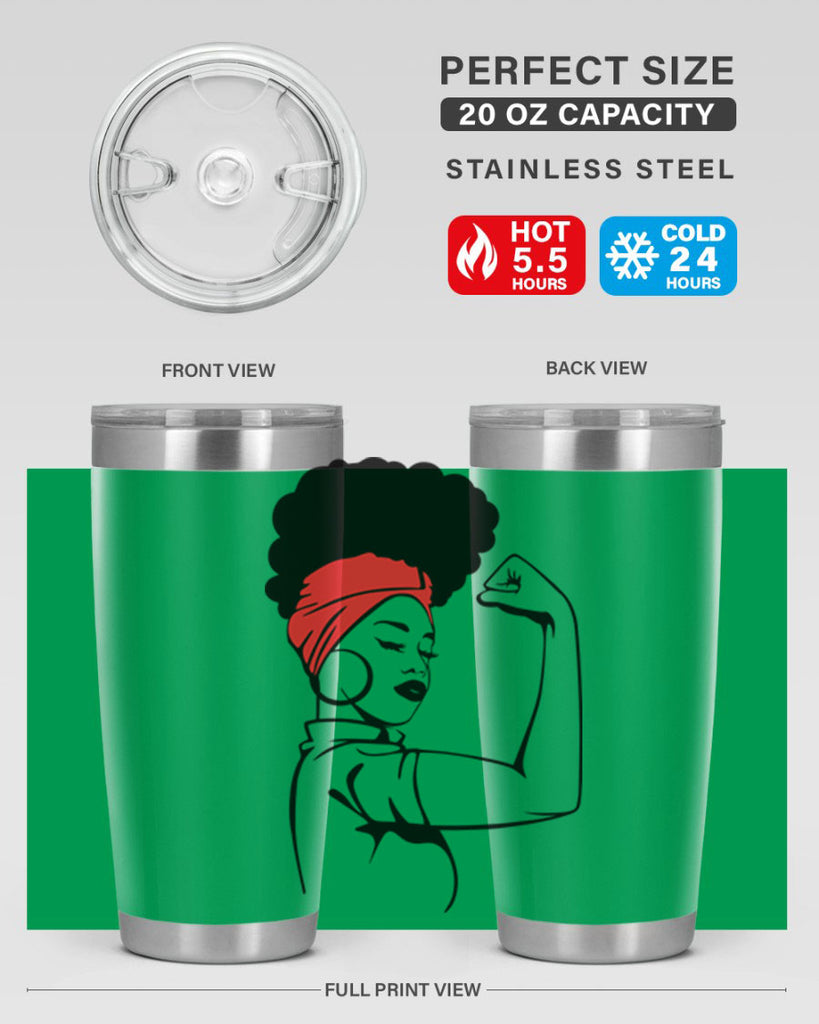 black women - queen 78#- women-girls- Tumbler
