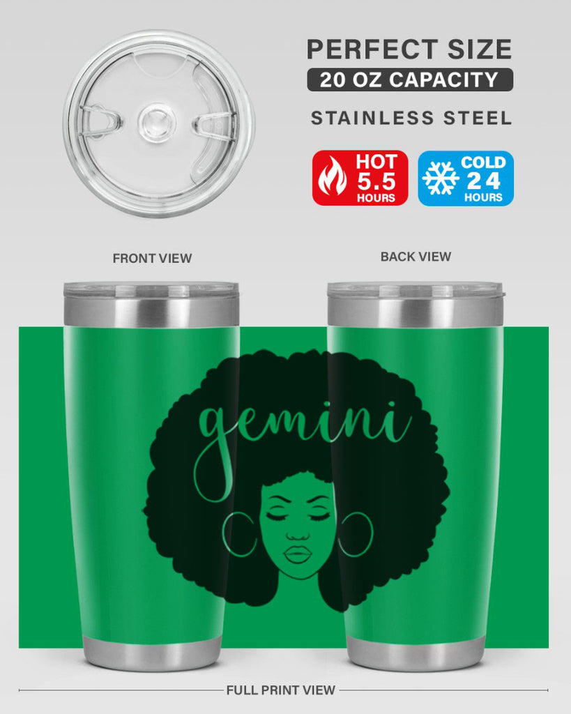 gemini girl 36#- women-girls- Tumbler