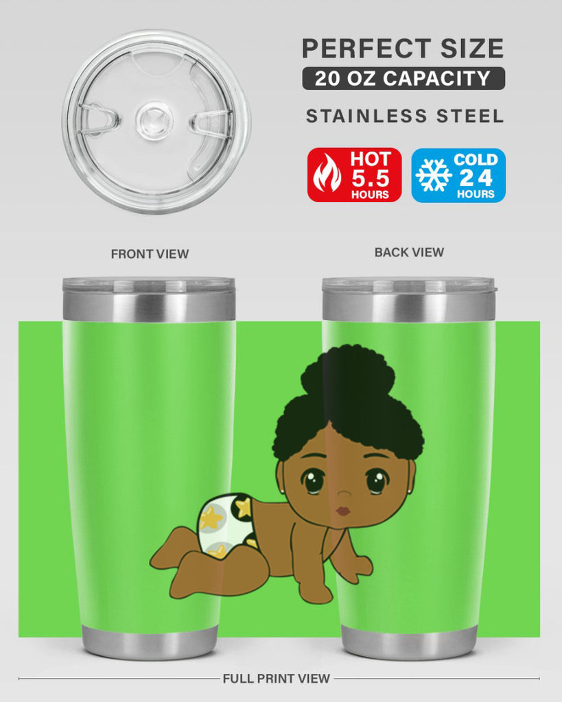 Black baby style 6#- women-girls- Tumbler