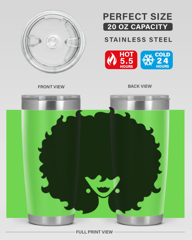 afro woman 69#- women-girls- Tumbler
