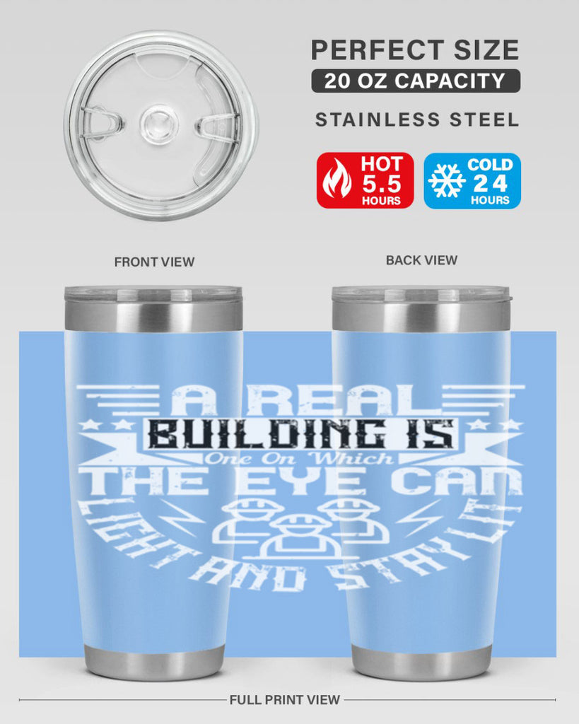 A real building is one on which the eye can light and stay lit Style 17#- architect- tumbler