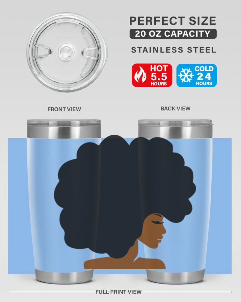 black women - queen 51#- women-girls- Tumbler