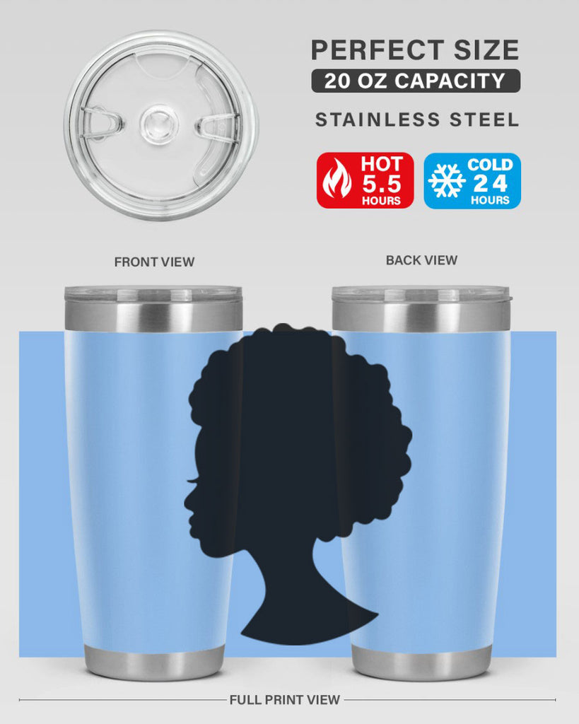 black women - queen 84#- women-girls- Tumbler