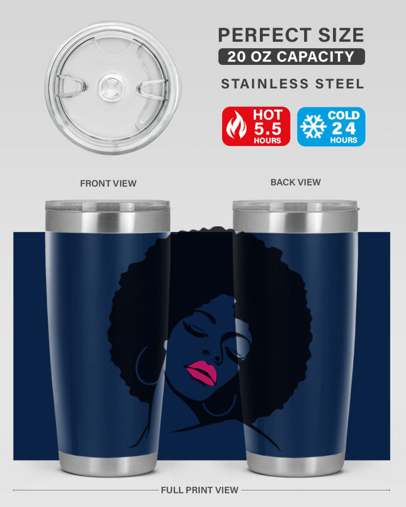 black women - queen 68#- women-girls- Tumbler