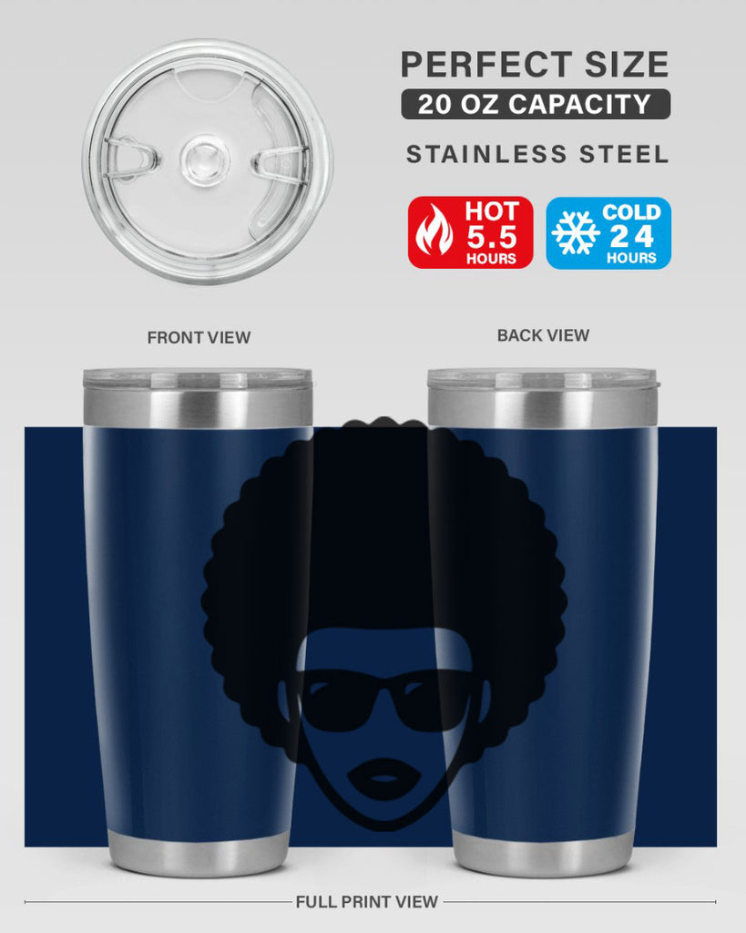 black women - queen 83#- women-girls- Tumbler