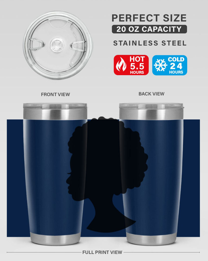 black women - queen 84#- women-girls- Tumbler