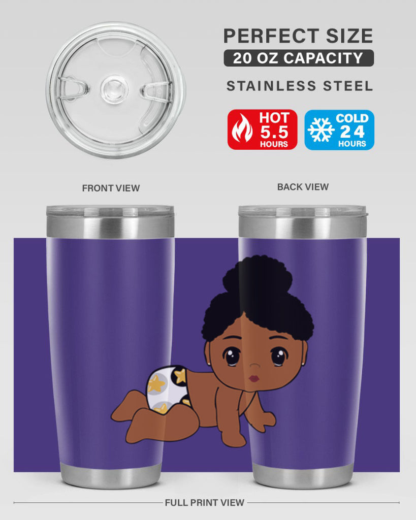 Black baby style 6#- women-girls- Tumbler