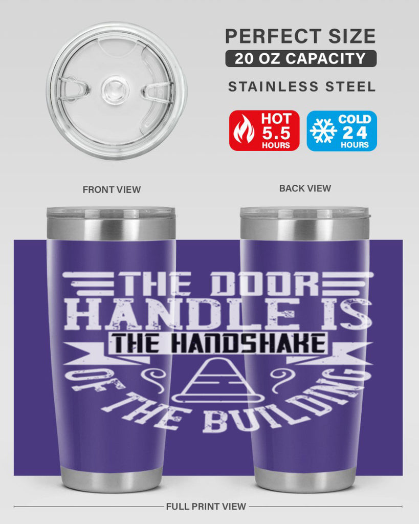 The door handle is the handshake of the building Style 14#- architect- tumbler