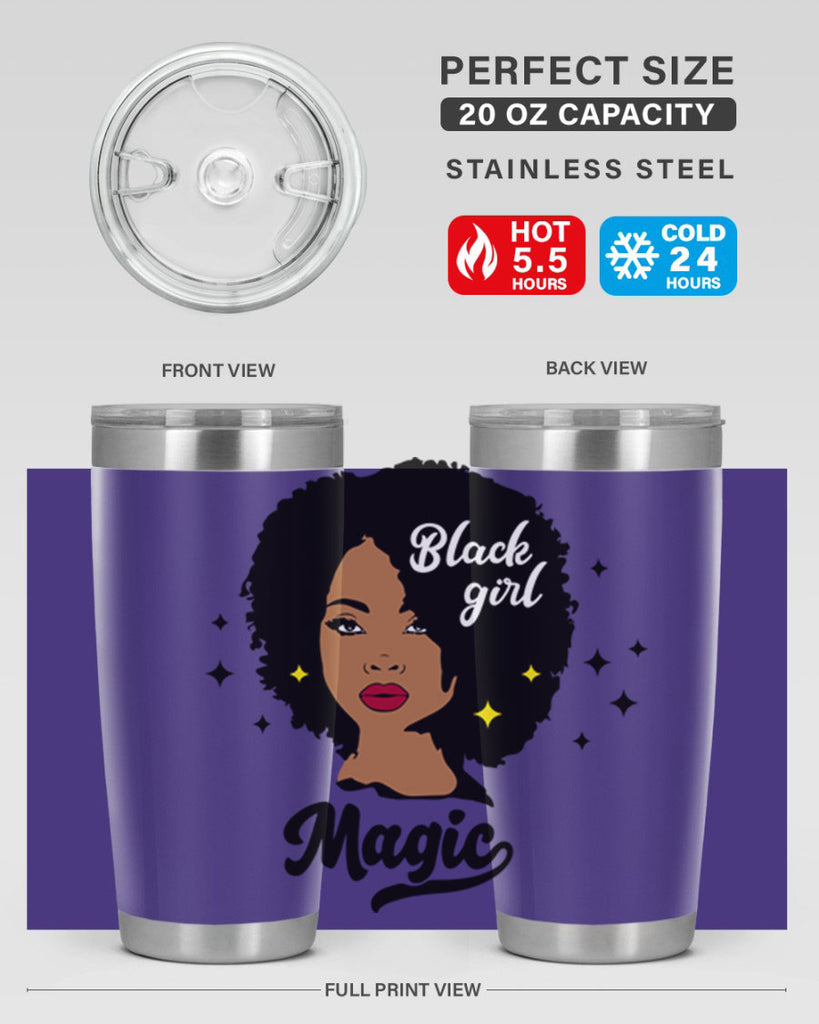 black girl magic 20#- women-girls- Tumbler