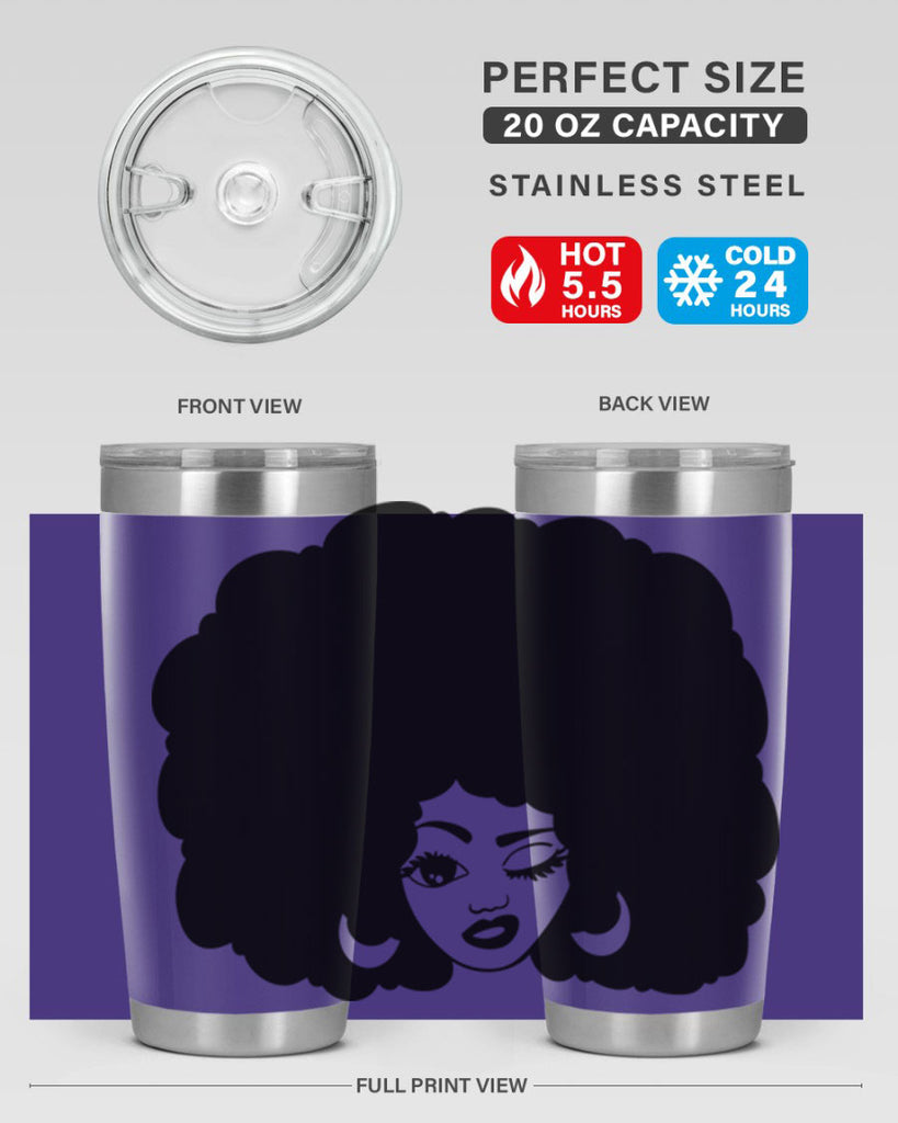 black women - queen 73#- women-girls- Tumbler