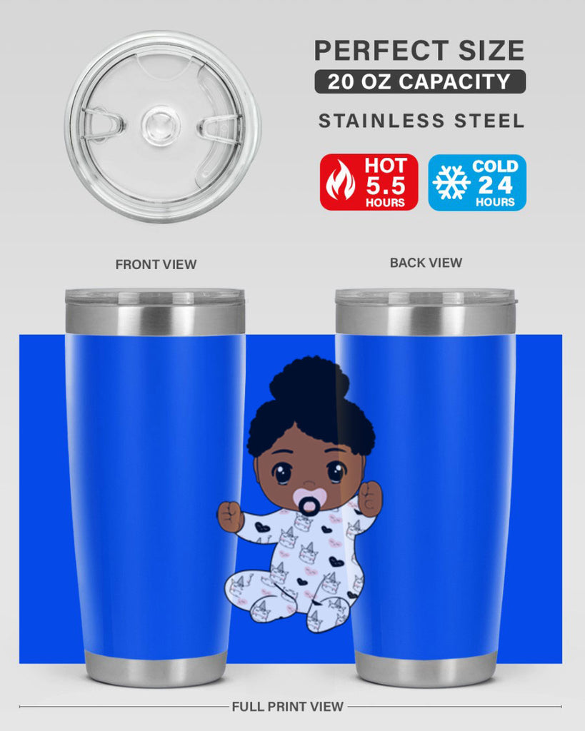 Black baby style 5#- women-girls- Tumbler
