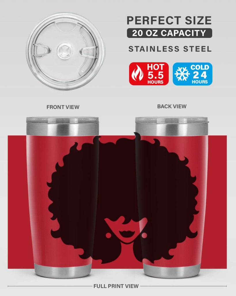 afro woman 69#- women-girls- Tumbler