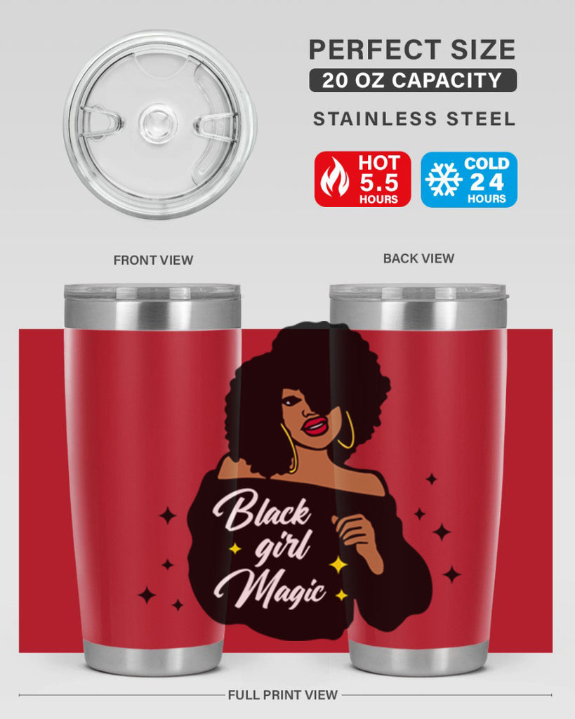 black girl magic 21#- women-girls- Tumbler