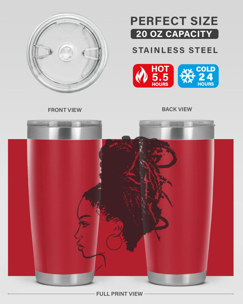 black women - queen 30#- women-girls- Tumbler