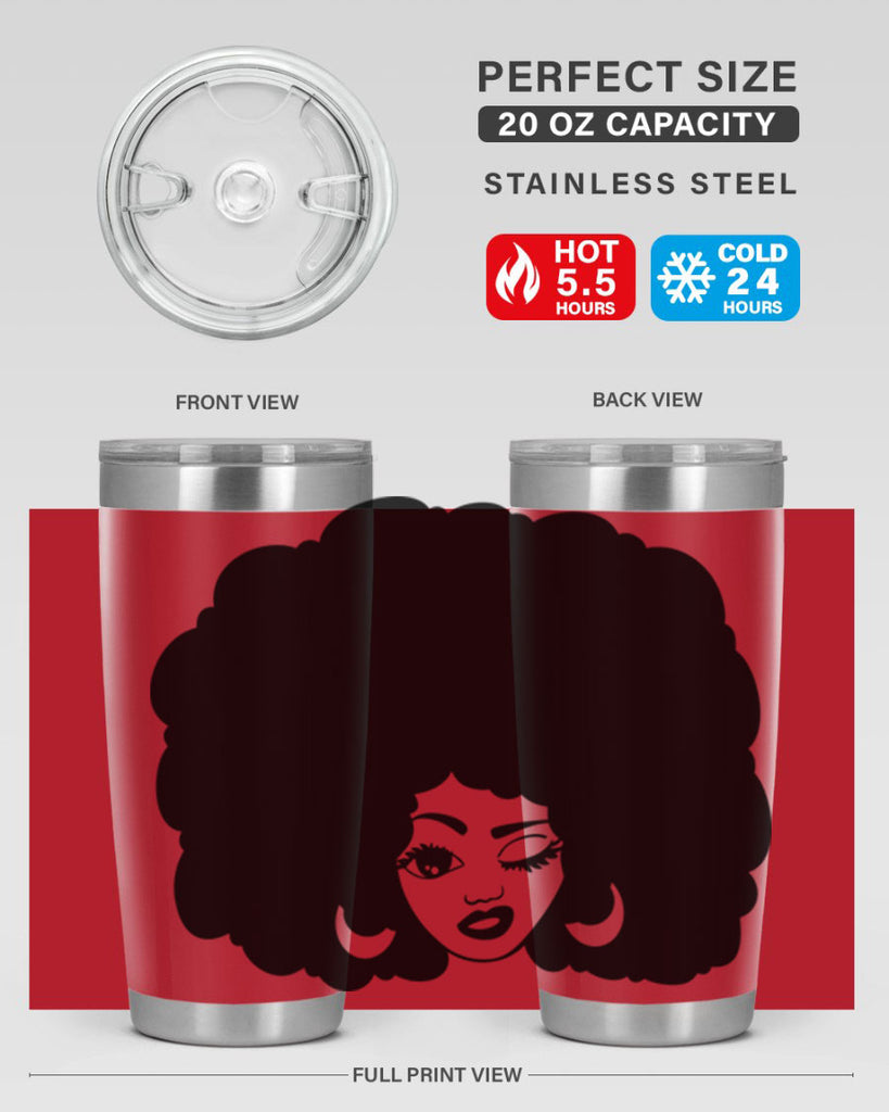 black women - queen 73#- women-girls- Tumbler
