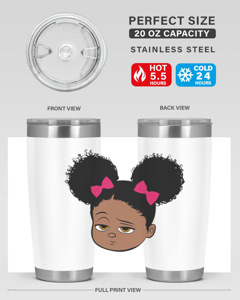 Black girl style 1#- women-girls- Tumbler