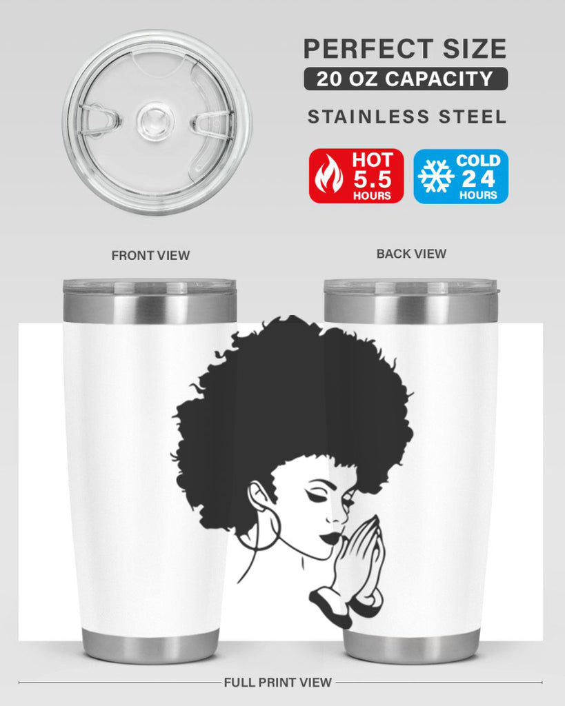 black women - queen 22#- women-girls- Tumbler