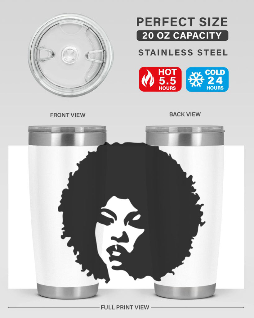 black women - queen 2#- women-girls- Tumbler
