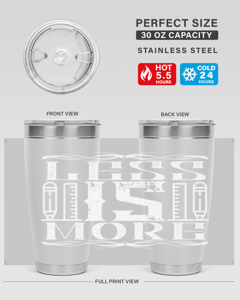 Less is more Style 27#- architect- tumbler