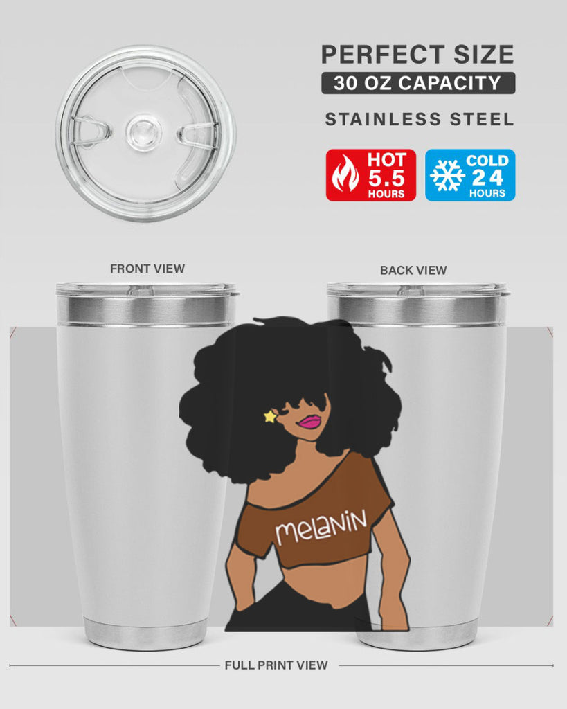 black girl melanin 18#- women-girls- Tumbler