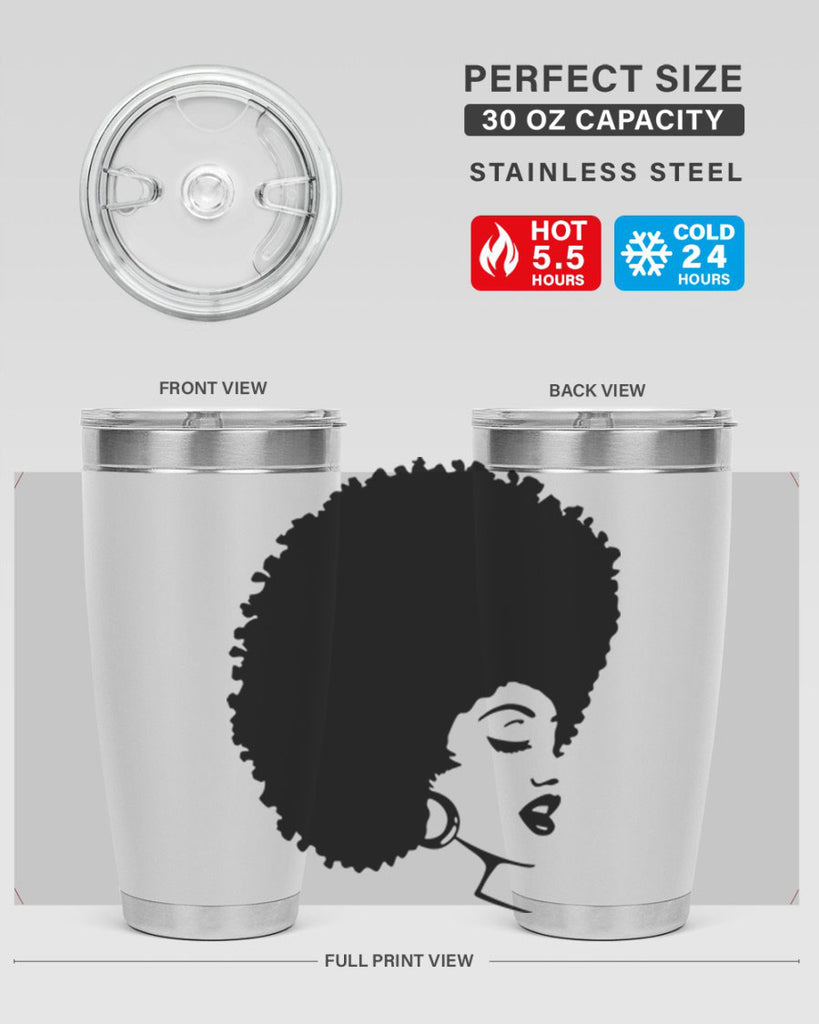 black women - queen 77#- women-girls- Tumbler