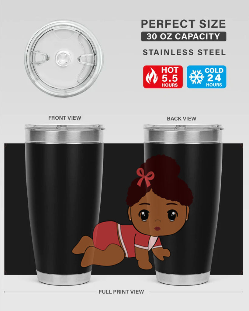 Black baby style 3#- women-girls- Tumbler