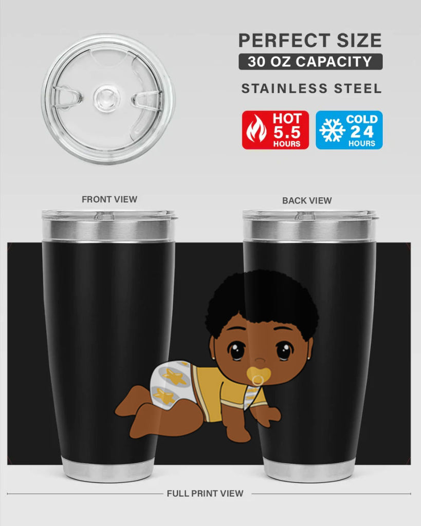 Black baby style 7#- women-girls- Tumbler