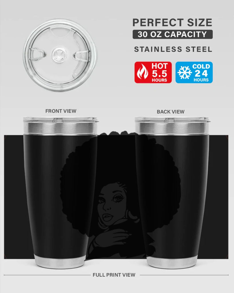 black women - queen 9#- women-girls- Tumbler