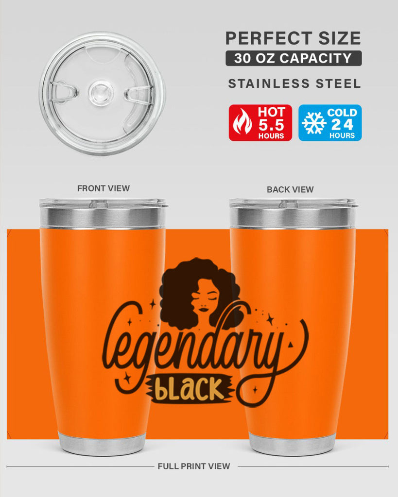 Legendary black Style 27#- women-girls- Tumbler