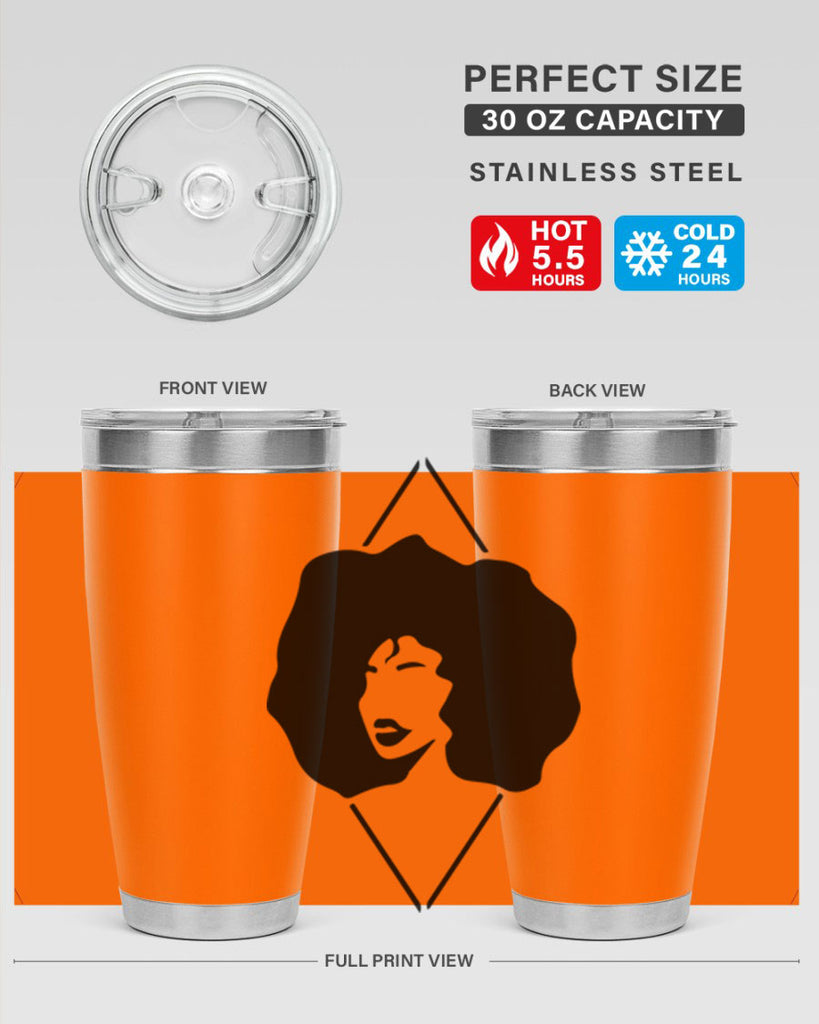 black women - queen 25#- women-girls- Tumbler