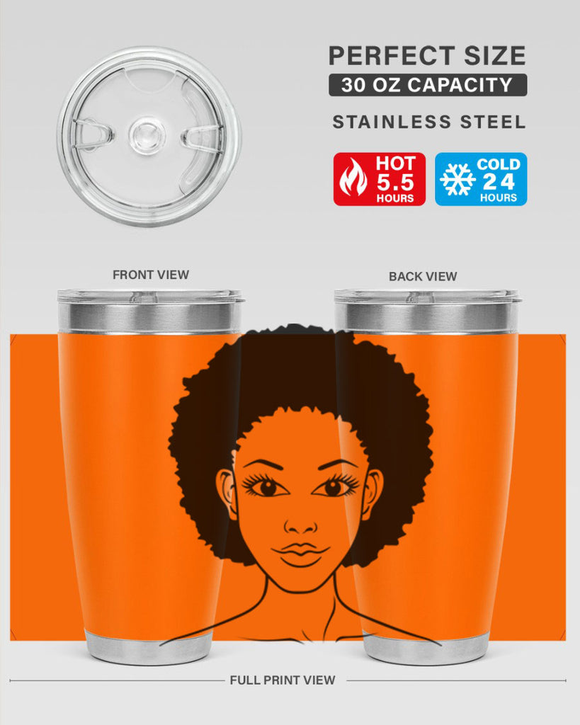 black women - queen 64#- women-girls- Tumbler