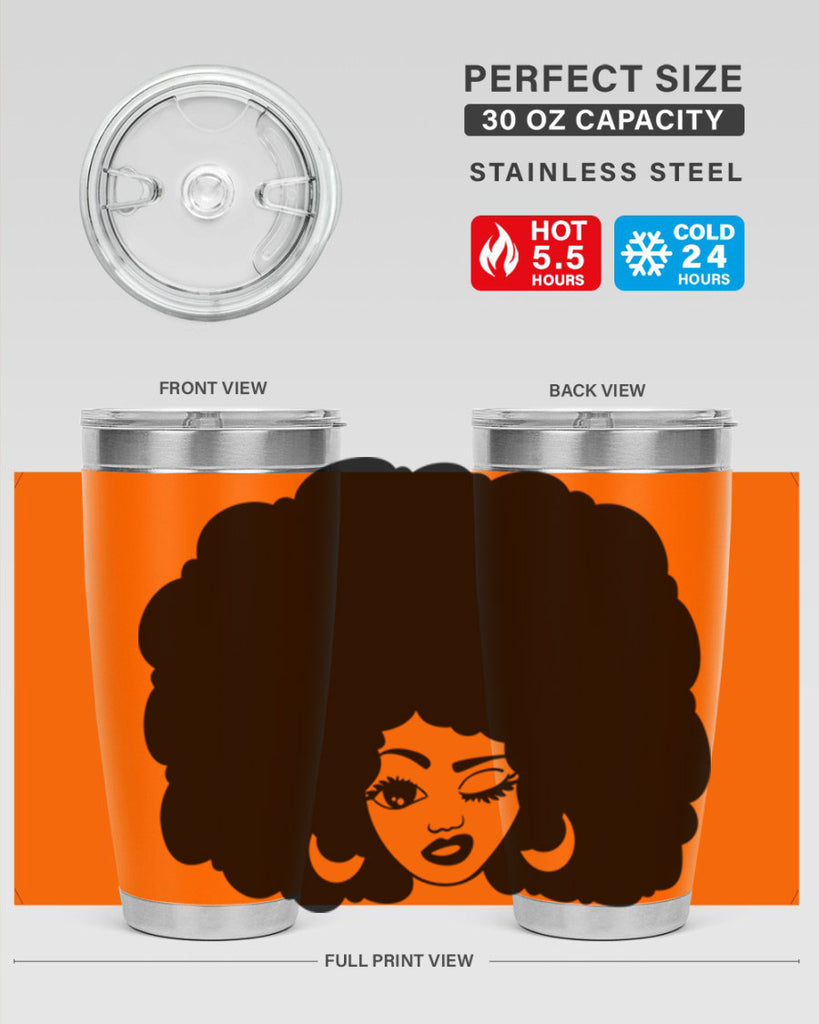 black women - queen 74#- women-girls- Tumbler