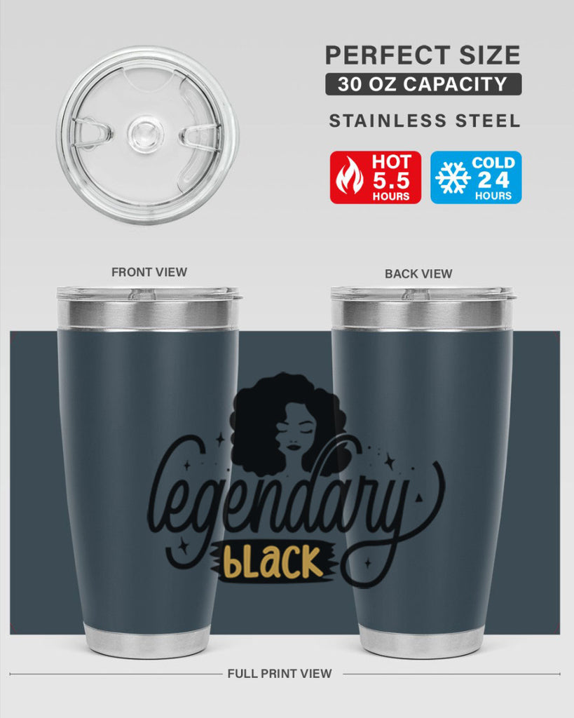 Legendary black Style 27#- women-girls- Tumbler