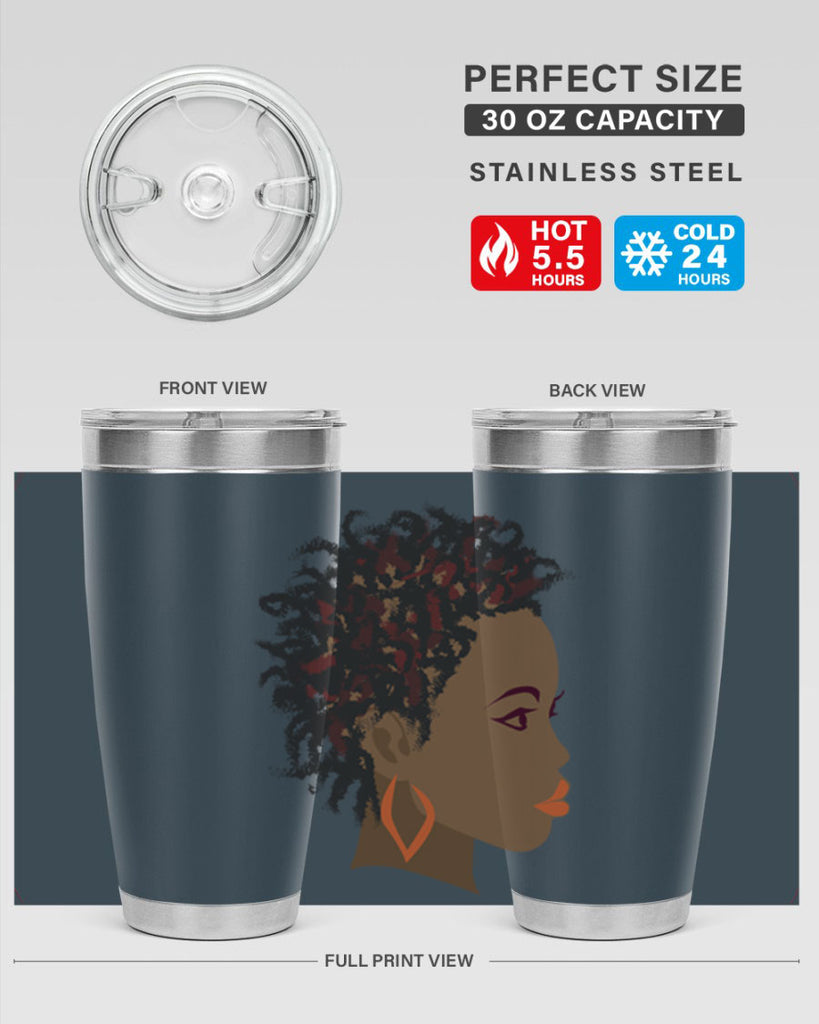 african girl 90#- women-girls- Tumbler