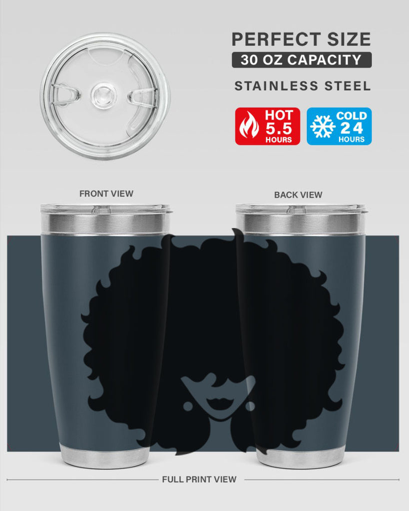 afro woman 69#- women-girls- Tumbler