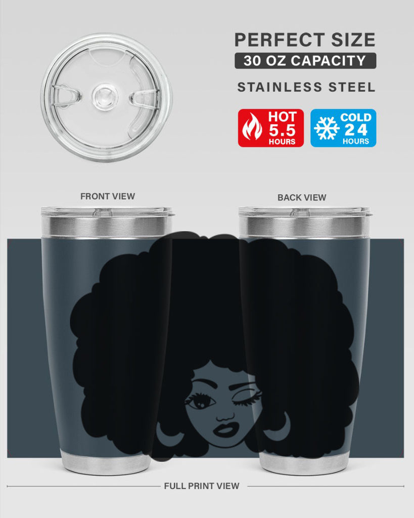 black women - queen 73#- women-girls- Tumbler