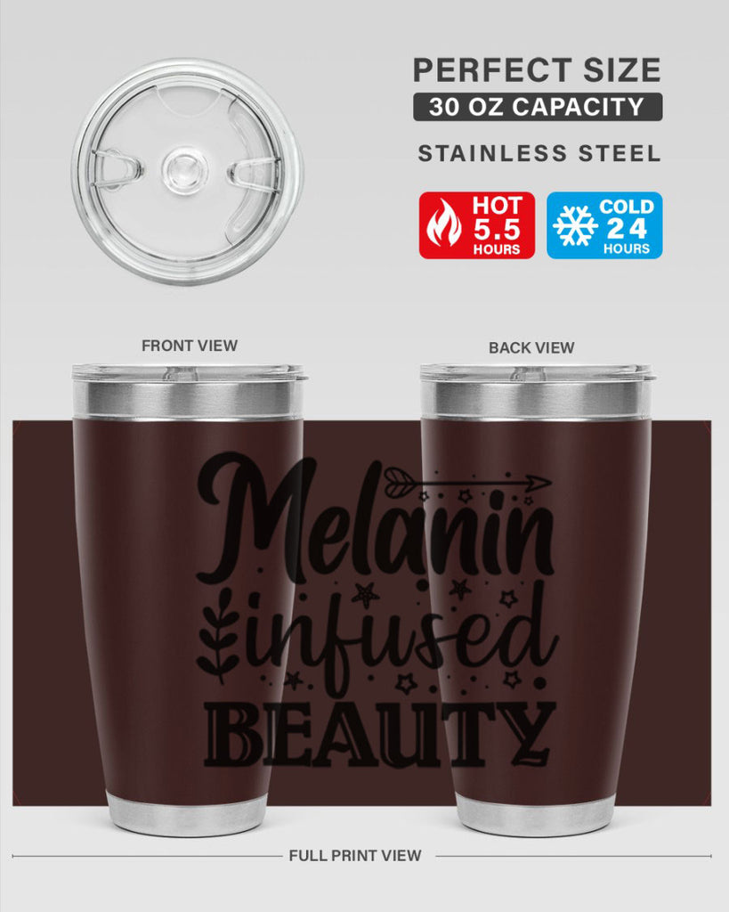 Melanin infused beauty Style 21#- women-girls- Tumbler