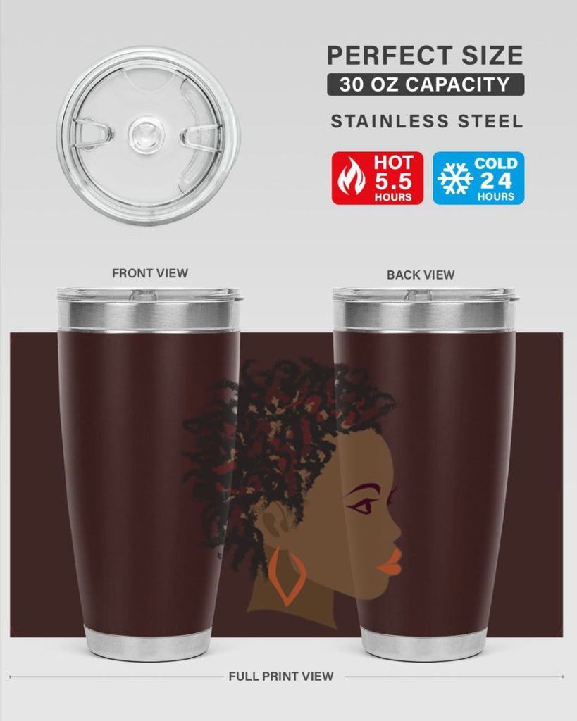 african girl 90#- women-girls- Tumbler