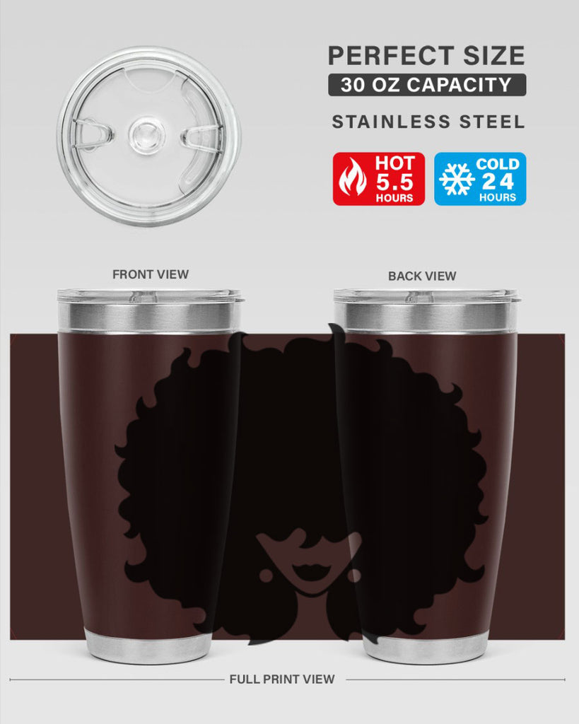 afro woman 69#- women-girls- Tumbler