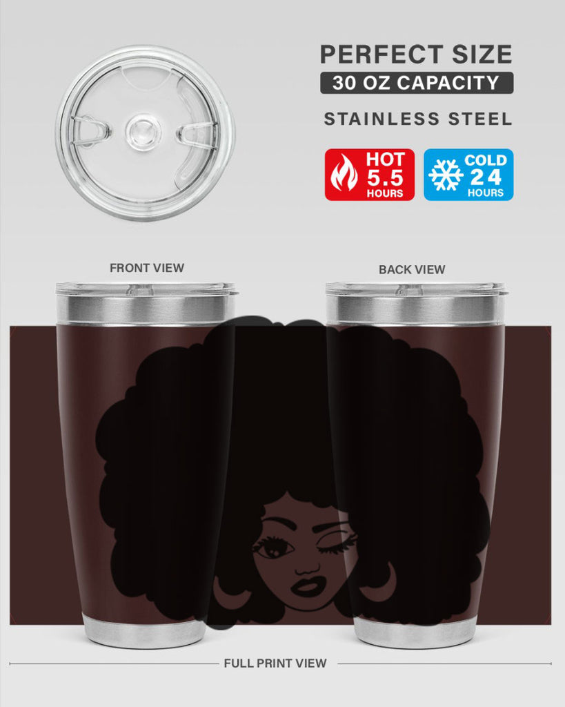 black women - queen 74#- women-girls- Tumbler