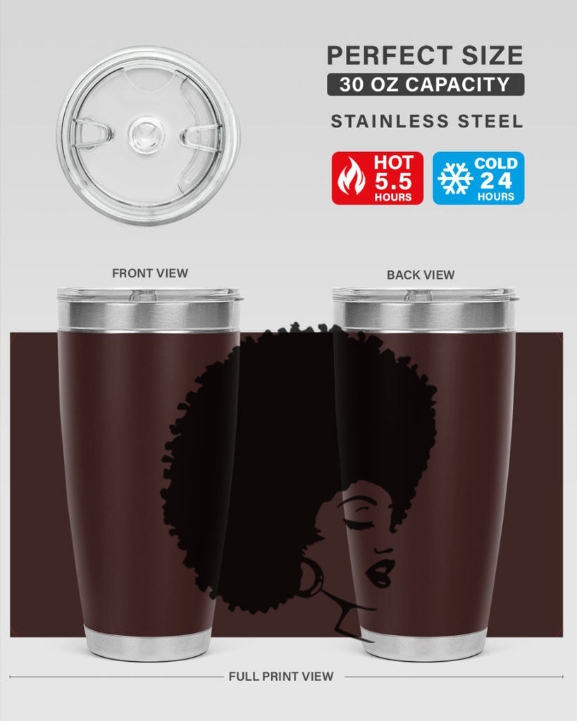 black women - queen 77#- women-girls- Tumbler