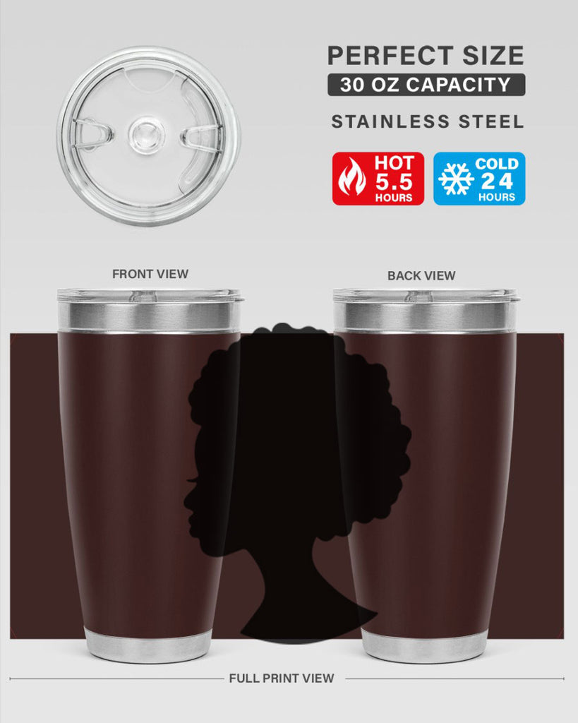 black women - queen 84#- women-girls- Tumbler