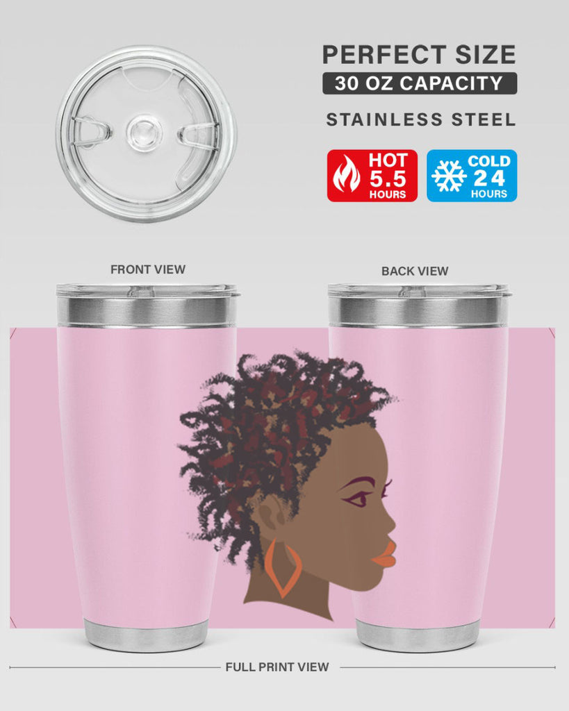 african girl 90#- women-girls- Tumbler