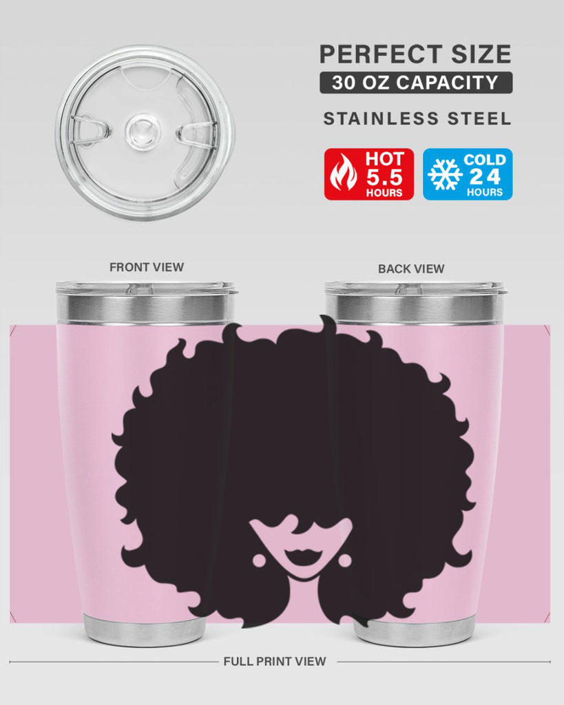 afro woman 69#- women-girls- Tumbler