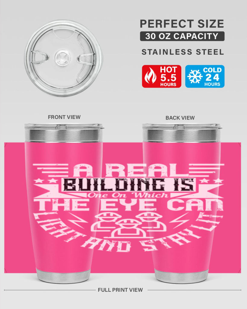 A real building is one on which the eye can light and stay lit Style 17#- architect- tumbler