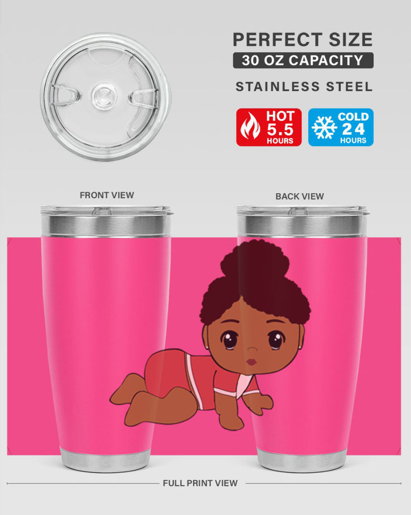 Black baby style 1#- women-girls- Tumbler