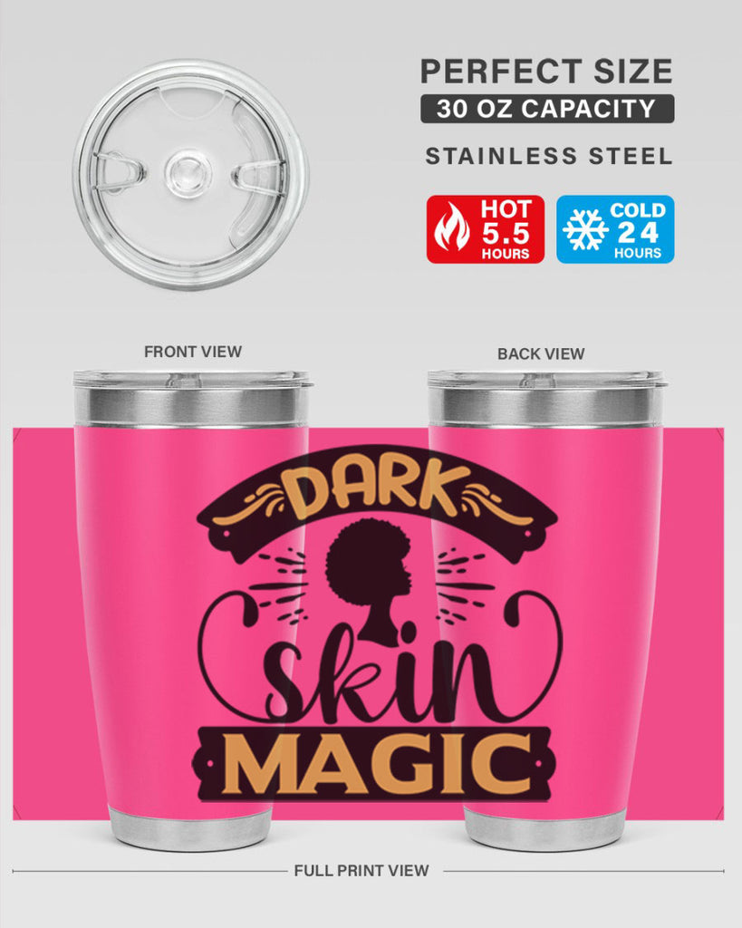 Dark skin magic Style 42#- women-girls- Tumbler