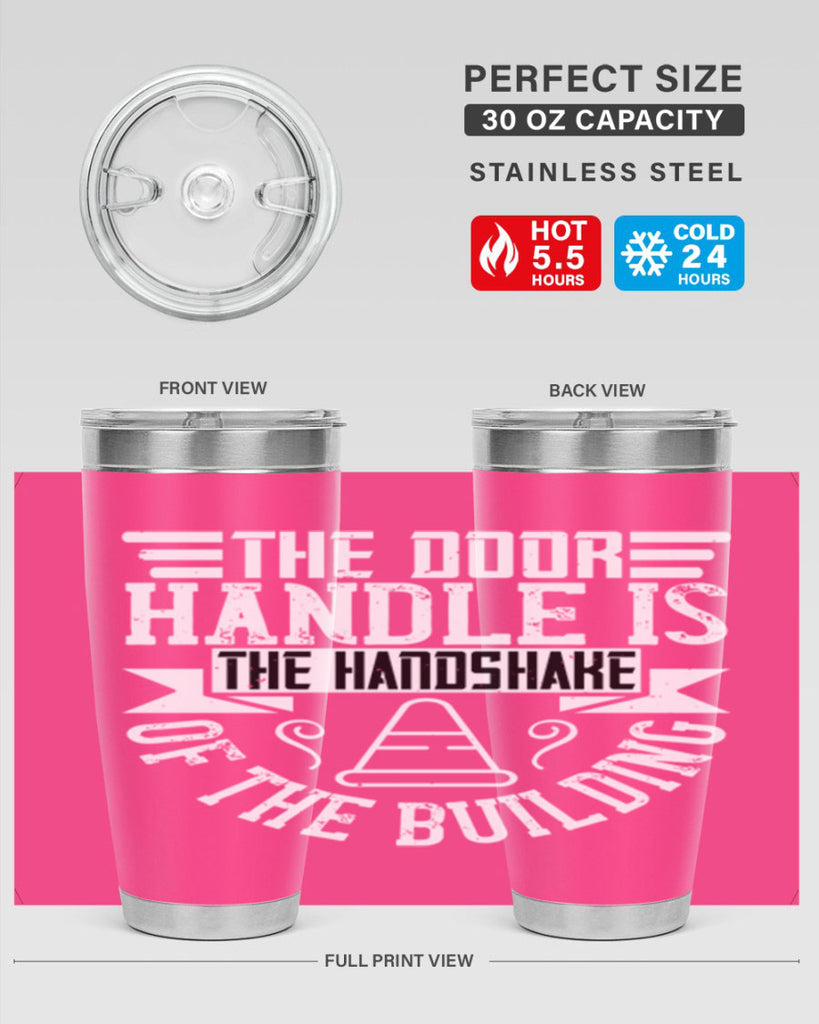 The door handle is the handshake of the building Style 14#- architect- tumbler